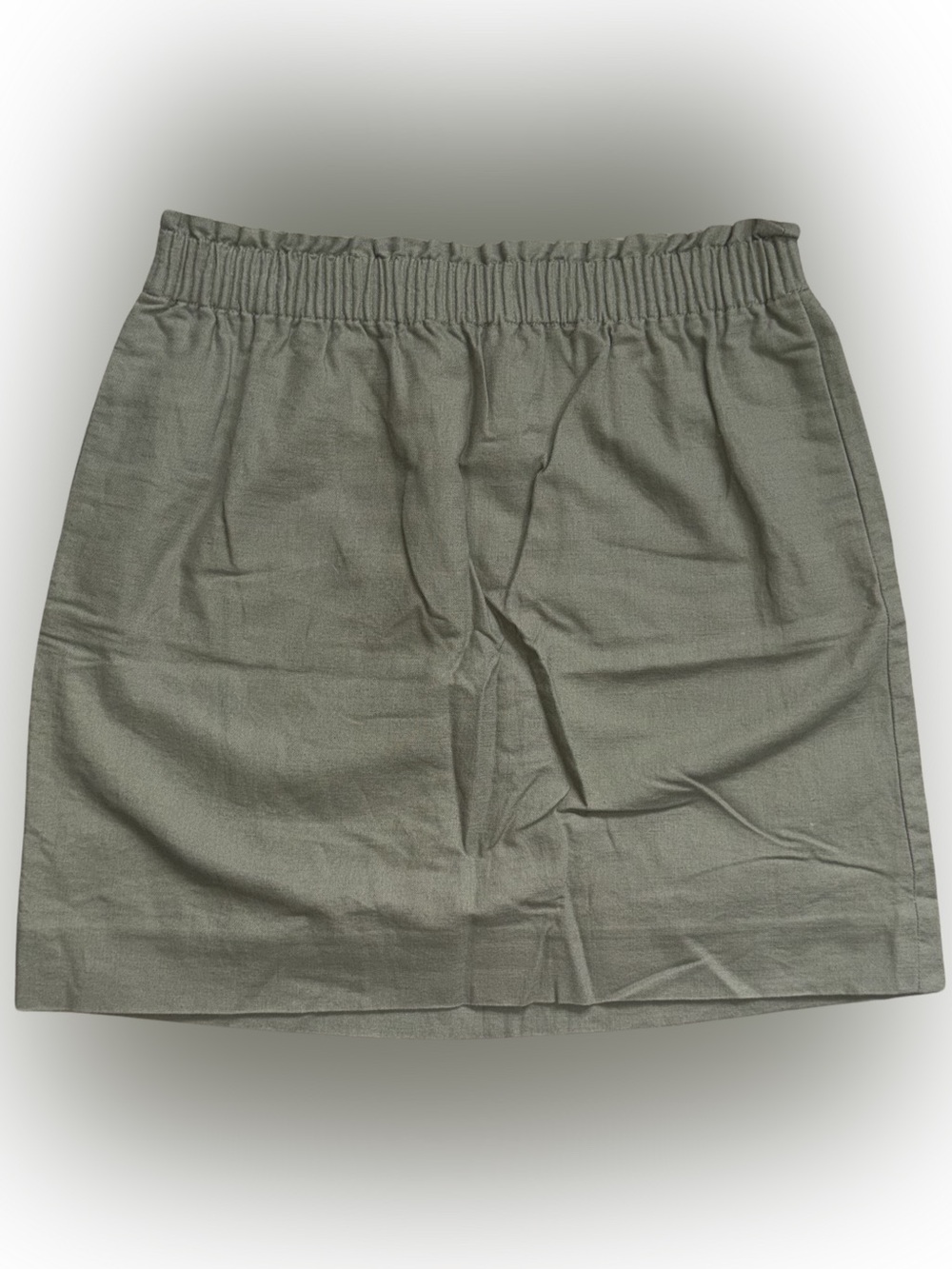 J. Crew Olive Green Mini Skirt